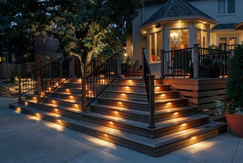 Outdoor Stairs Lighting