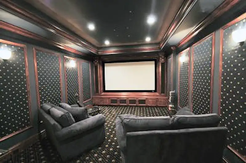 Home Theater in the Basement
