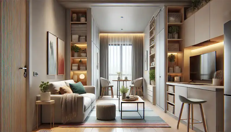 Space Saving Small Room