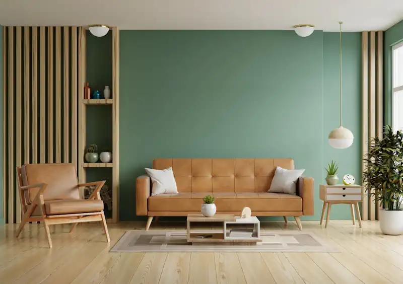 Feng Shui Green in Living Room