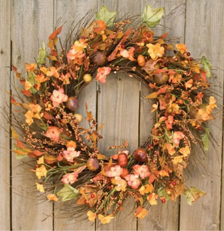 A Fall Wreath